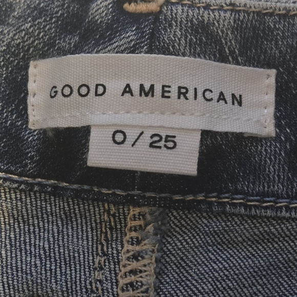 Good American Jeans Women's Color Blue Size O/25 - Picture 11 of 11